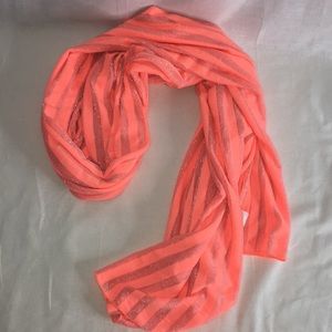 Victoria’s Secret cover-up / scarf neon silver